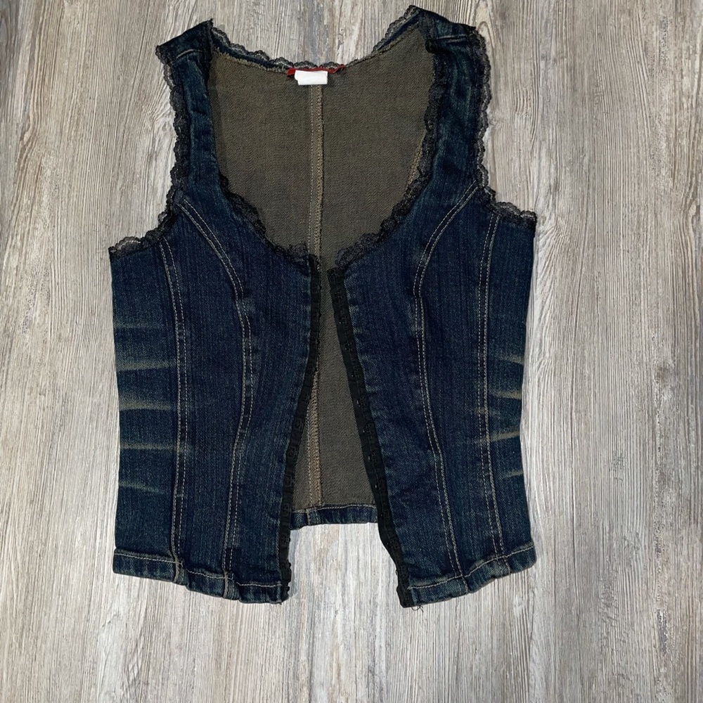 Picasso Stye Jeans Denim Vest